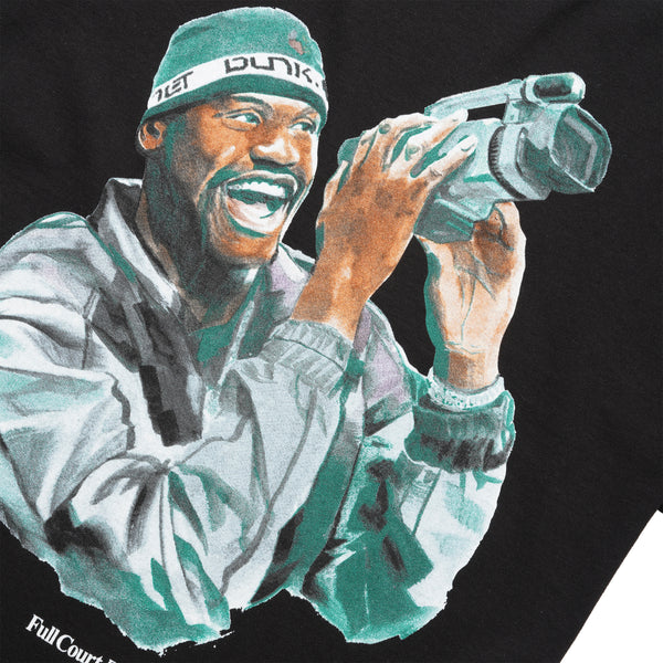 Full Court Press Handycam Tee, Black
