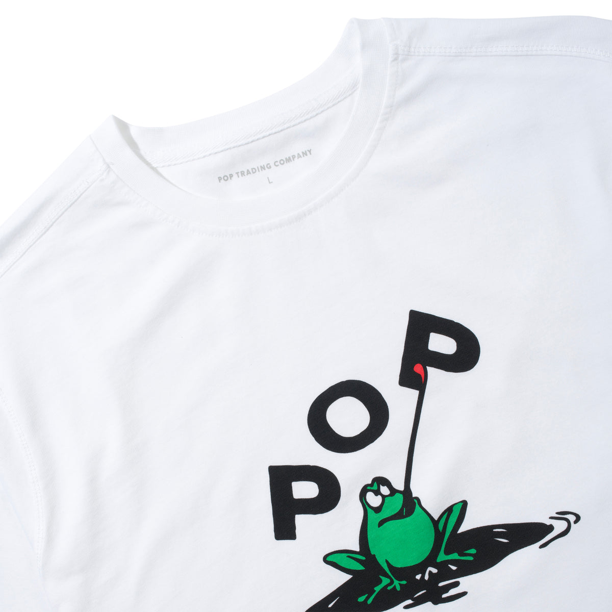 Pop Frog Tee, White