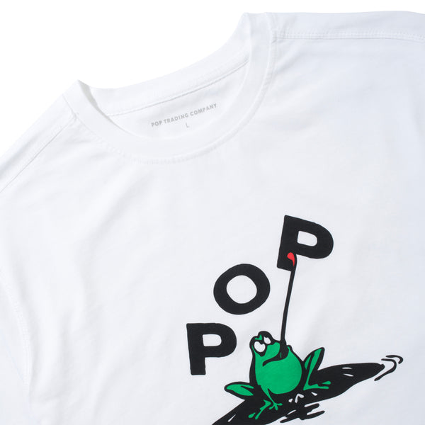 POP Trading Company Pop Frog Tee, White