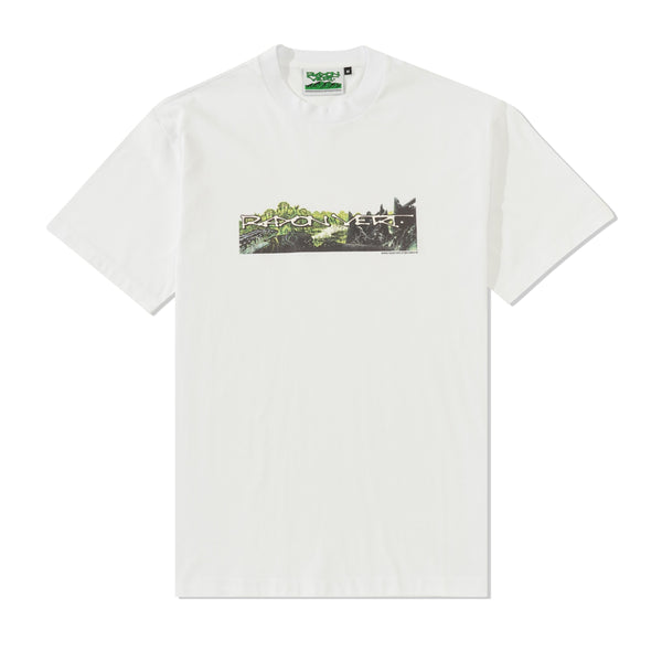 Rayon Vert Mesozoic Tee, Ghost White