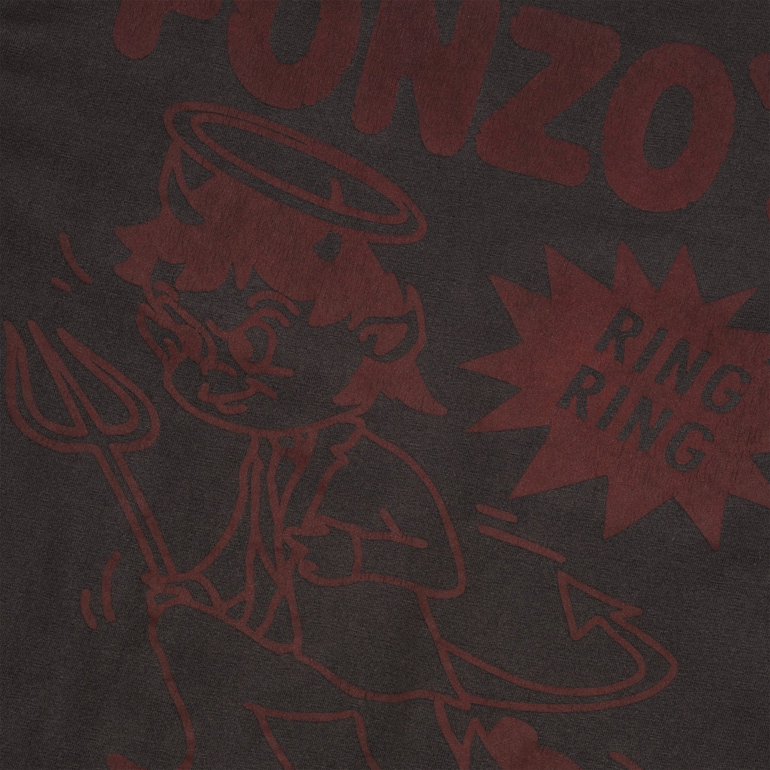 Fonzo's L/S Tee, Charcoal