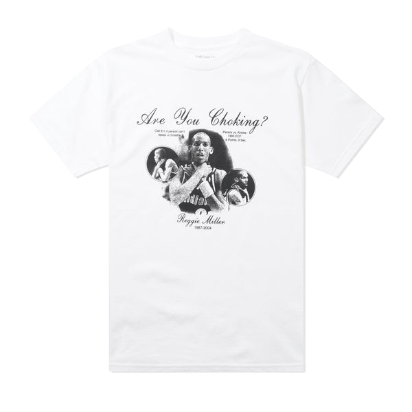 Full Court Press Reggie Miller Tee, White