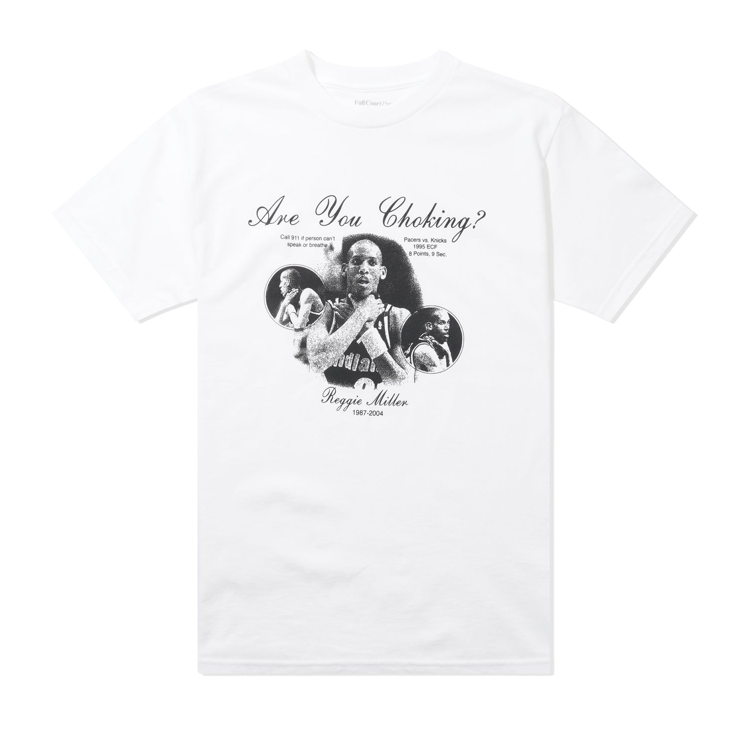 Reggie Miller Tee, White