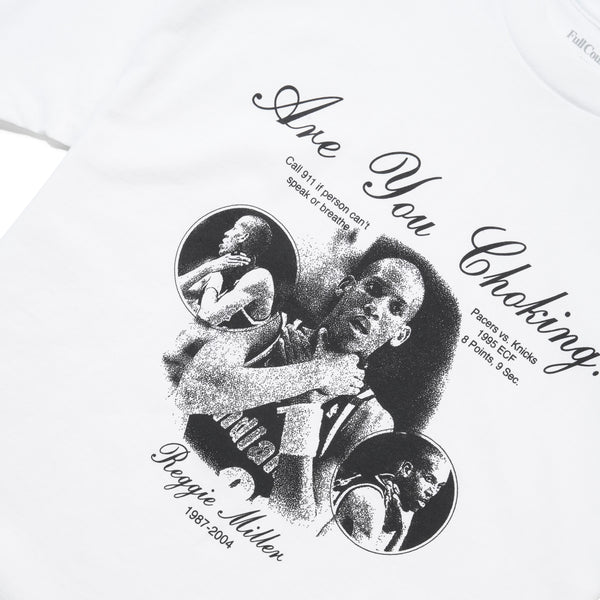 Full Court Press Reggie Miller Tee, White