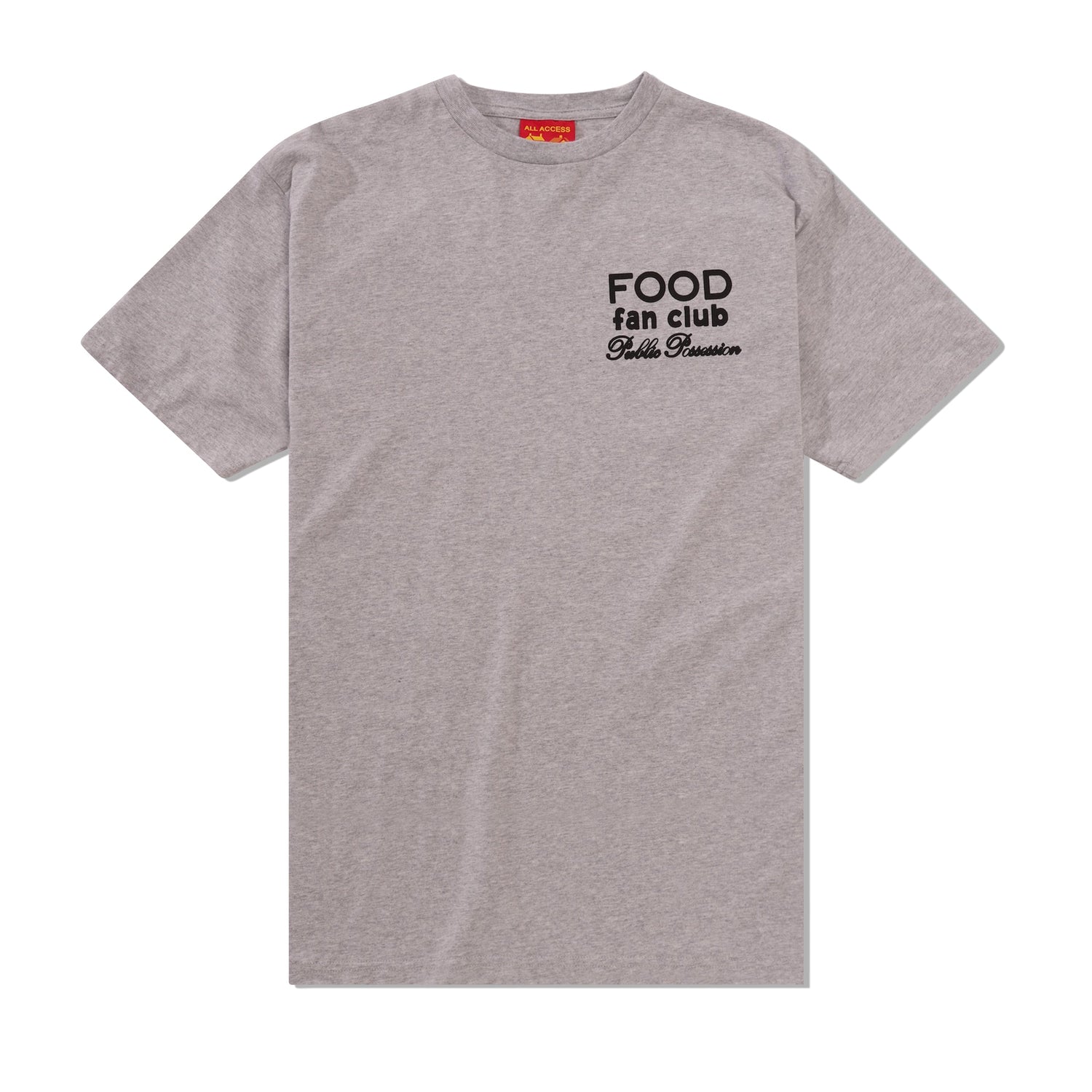 Foodclub Tee, Heather grey