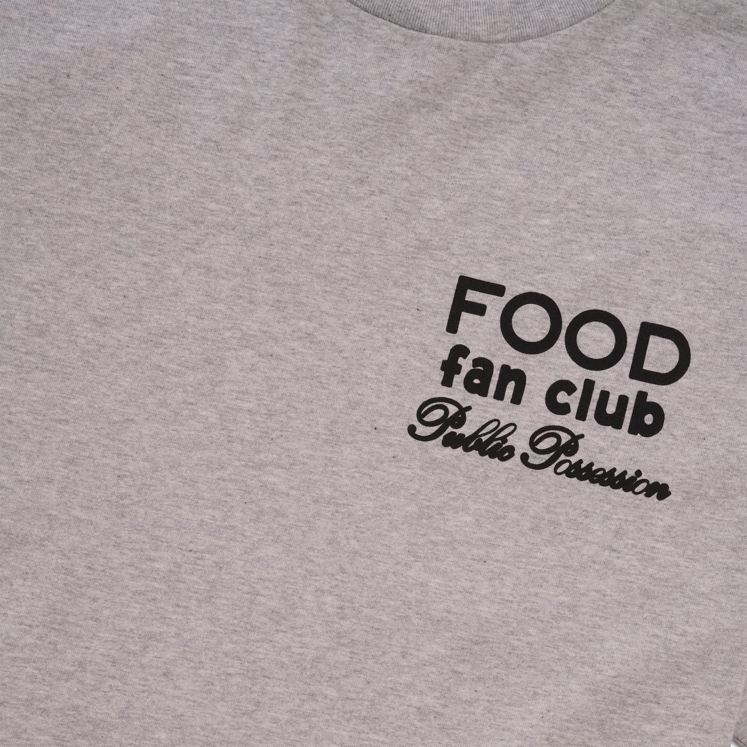 Foodclub Tee, Heather grey