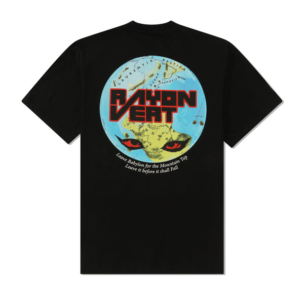 Rayon Vert Gondwana Tee, Golgotha Black