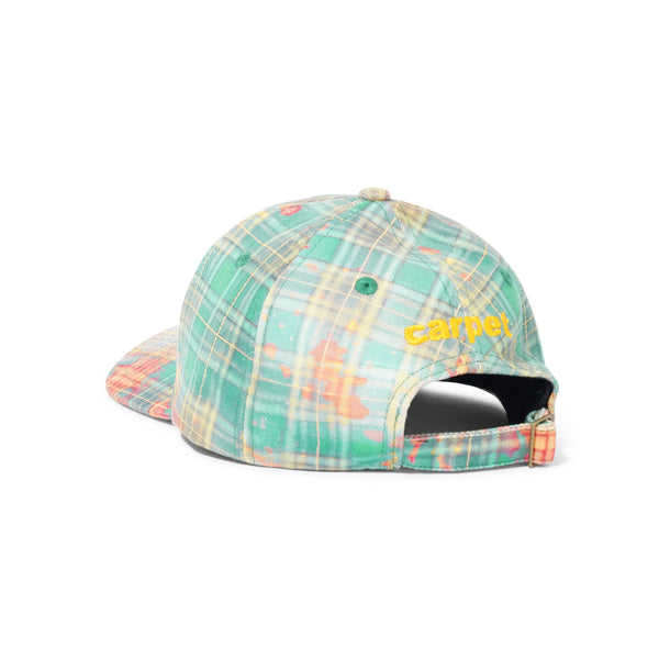 Carpet Company C-Star Plaid Hat, Green