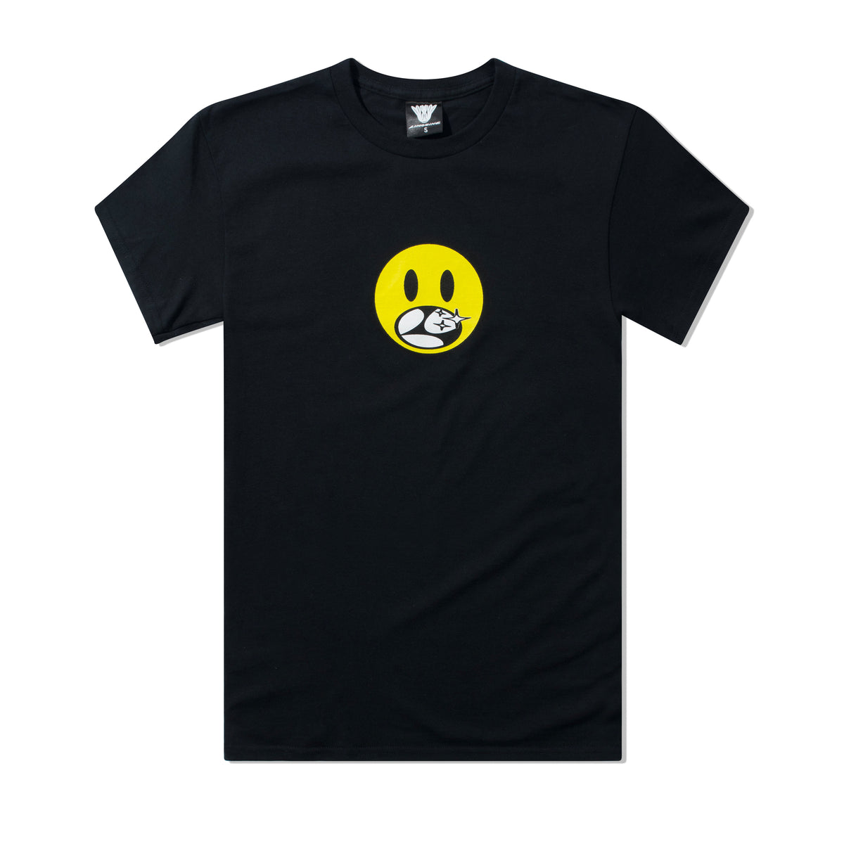 Happy Face Tee, Black