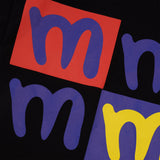P.P. Mix Tee, Black