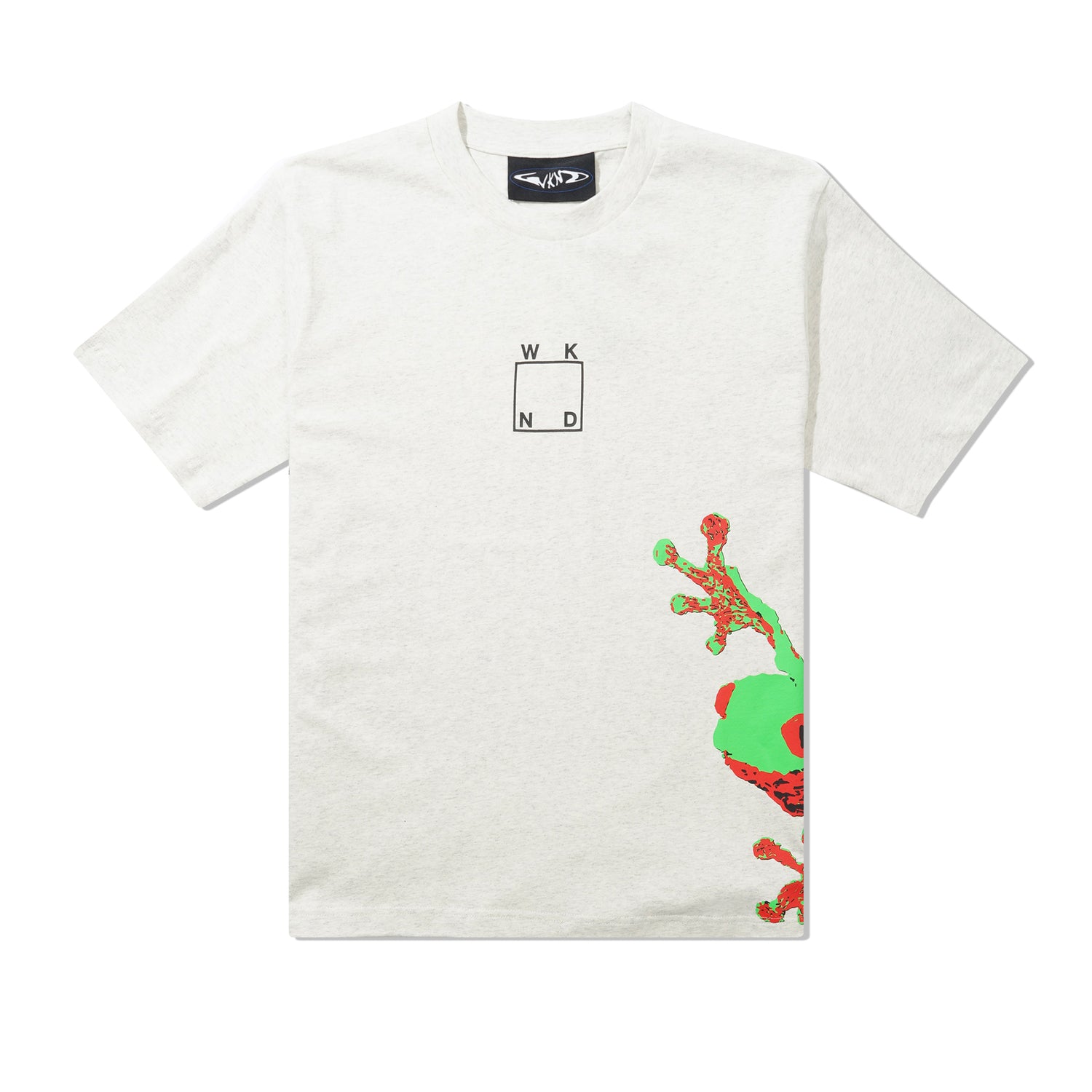 Croaking Tee, Oatmeal Heather