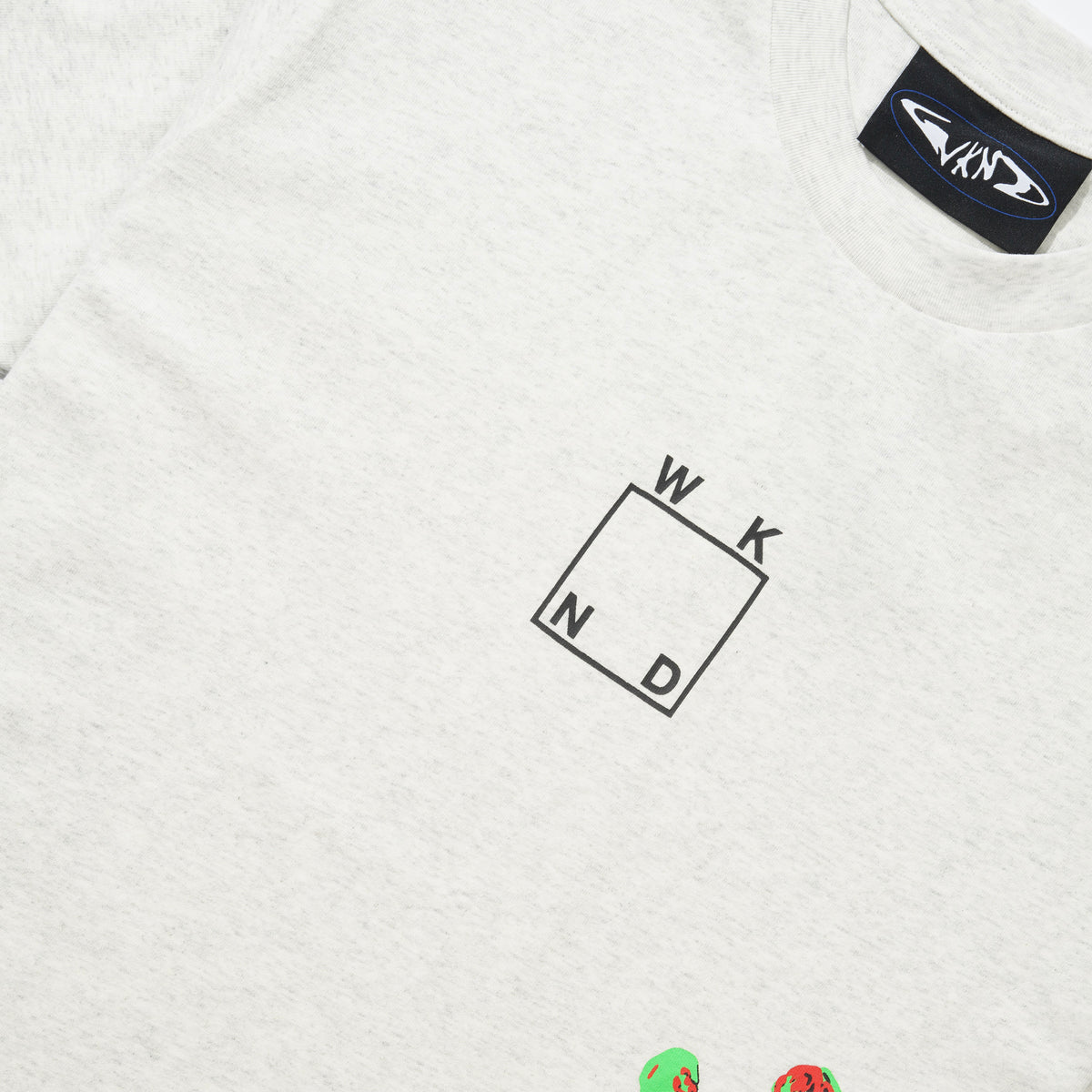 Croaking Tee, Oatmeal Heather