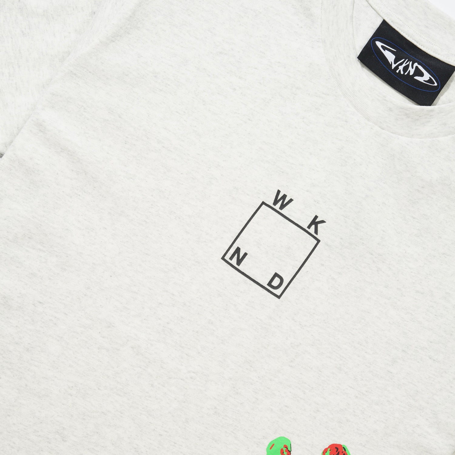 Croaking Tee, Oatmeal Heather