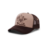Target Practice Trucker Hat, Caramel