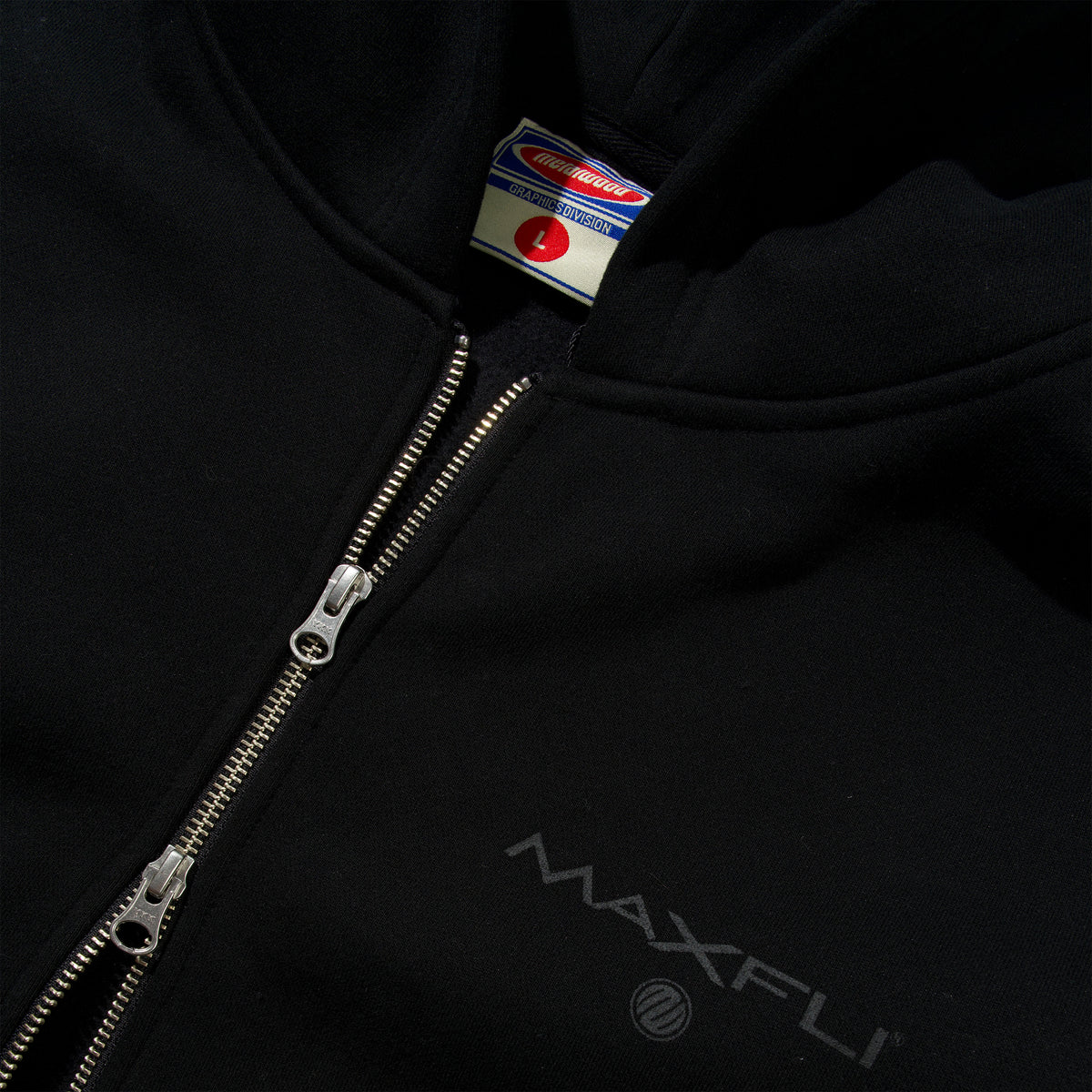 Maxfli Zip Up Hood, Black