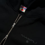 Maxfli Zip Up Hood, Black