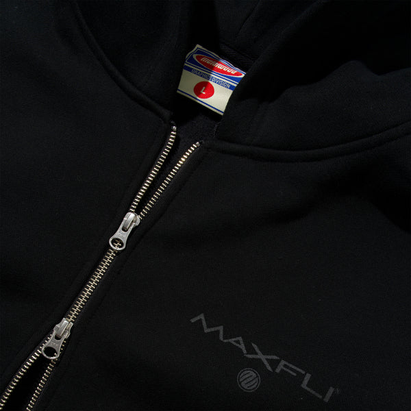 Metalwood Maxfli Zip Up Hood, Black