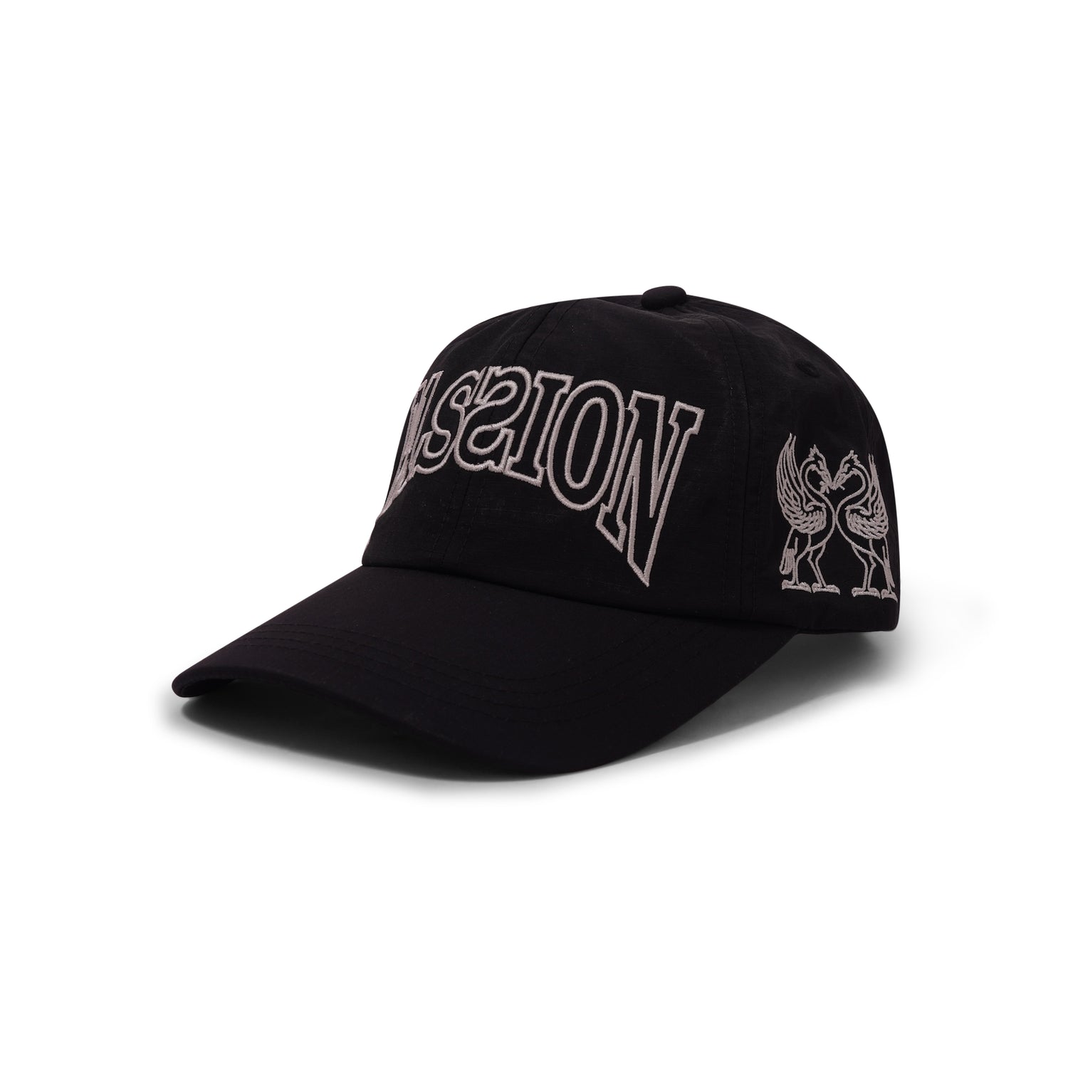 Passion Shell 6 Panel Hat, Black