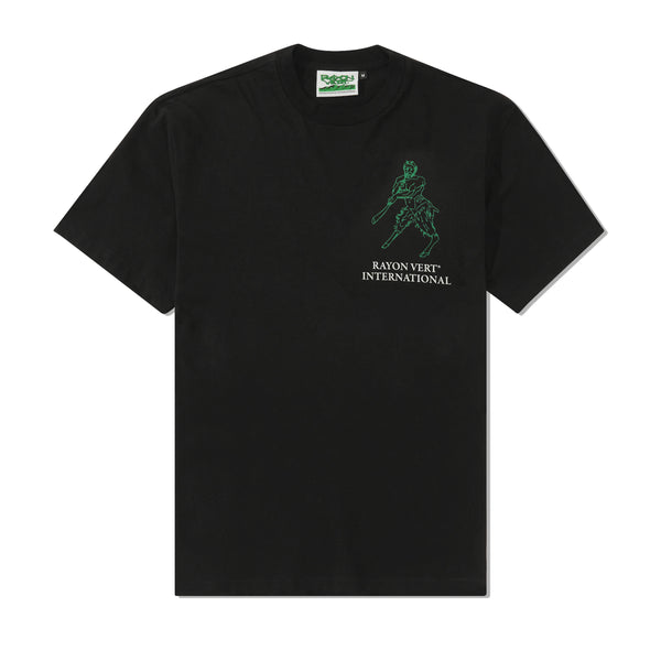 Rayon Vert Dawn Tee, Golgotha Black