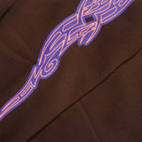 Huldra Script Hoodie, Brown