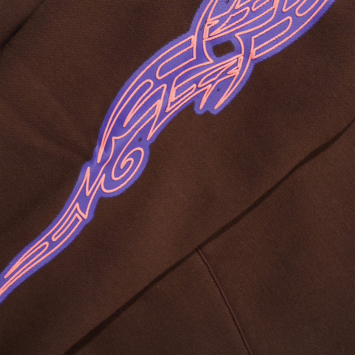 Huldra Script Hoodie, Brown