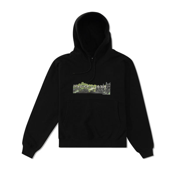 Rayon Vert Mesozoic Pullover Hood, Golgotha Black