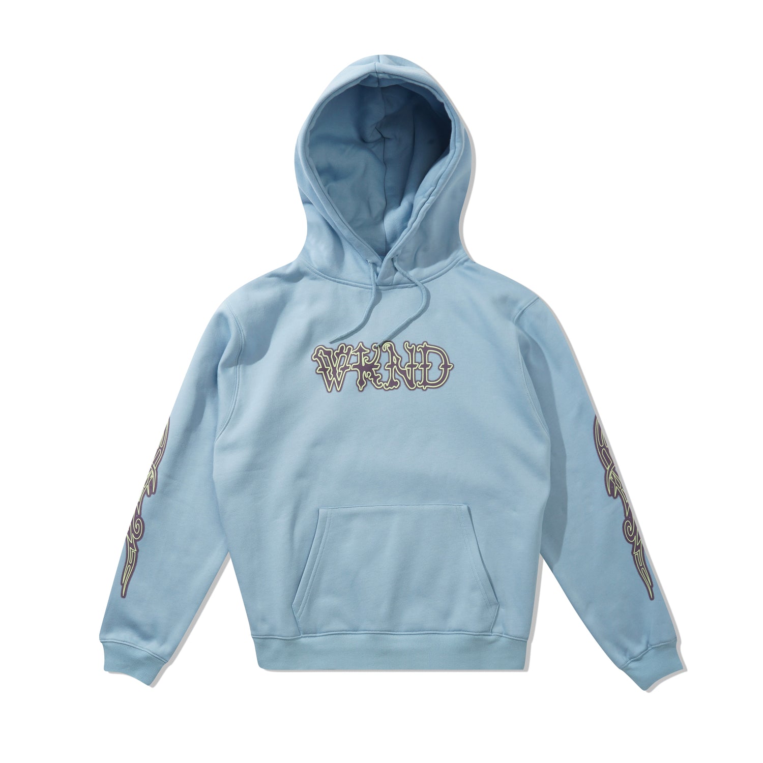 Huldra Script Hoodie, Blue