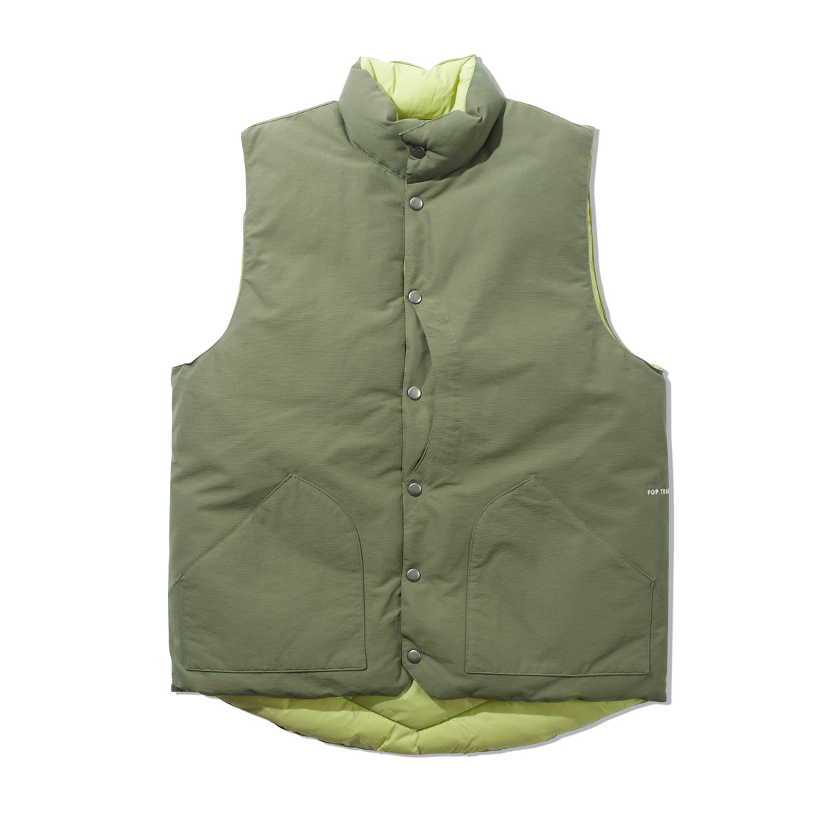 Quilted Reversible Vest , Four Leaf Clover