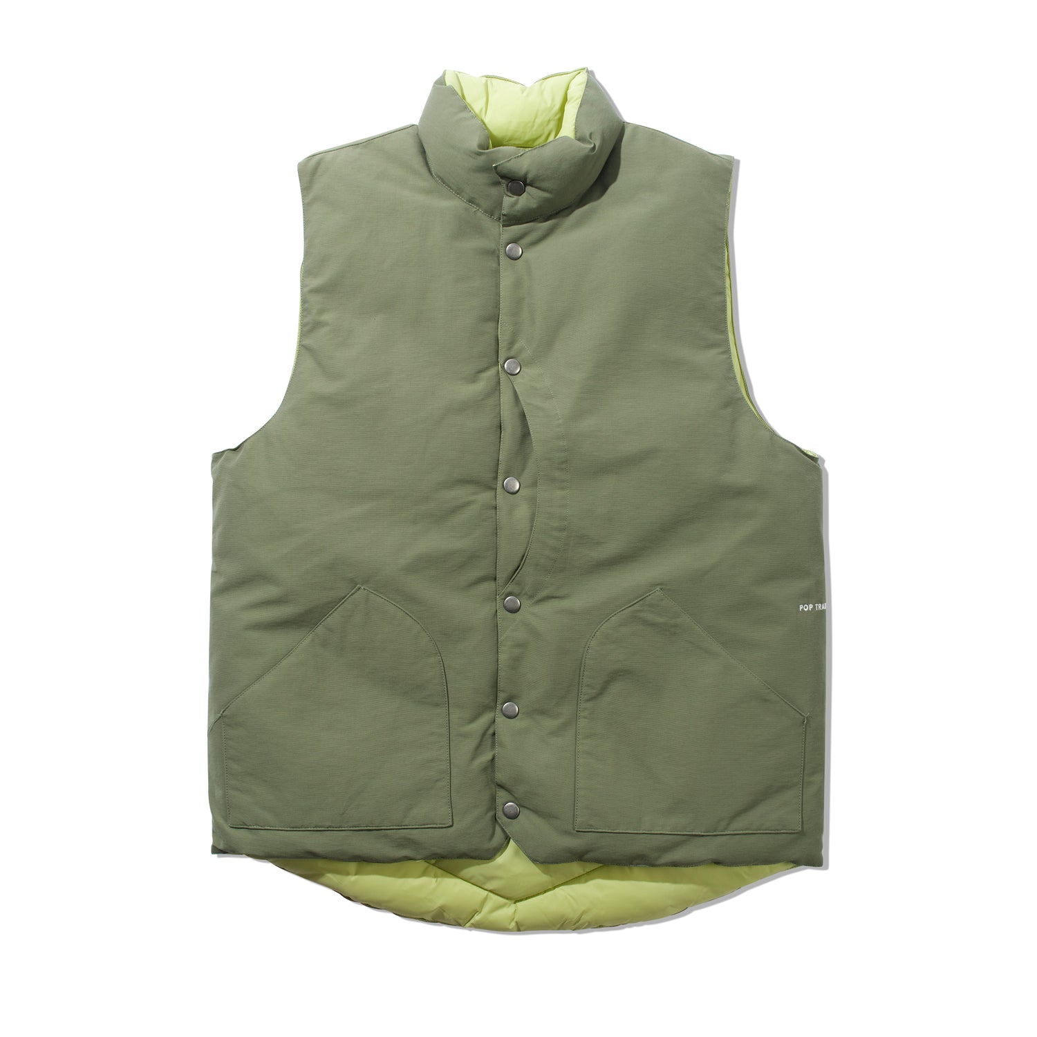 Quilted Reversible Vest , Four Leaf Clover