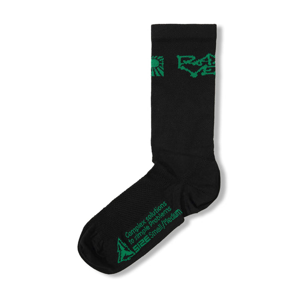 Rayon Vert Problem Socks, Golgotha Black