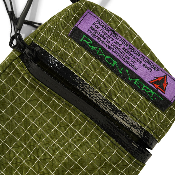 Rayon Vert Maccaroni Bag, Gridstop Green