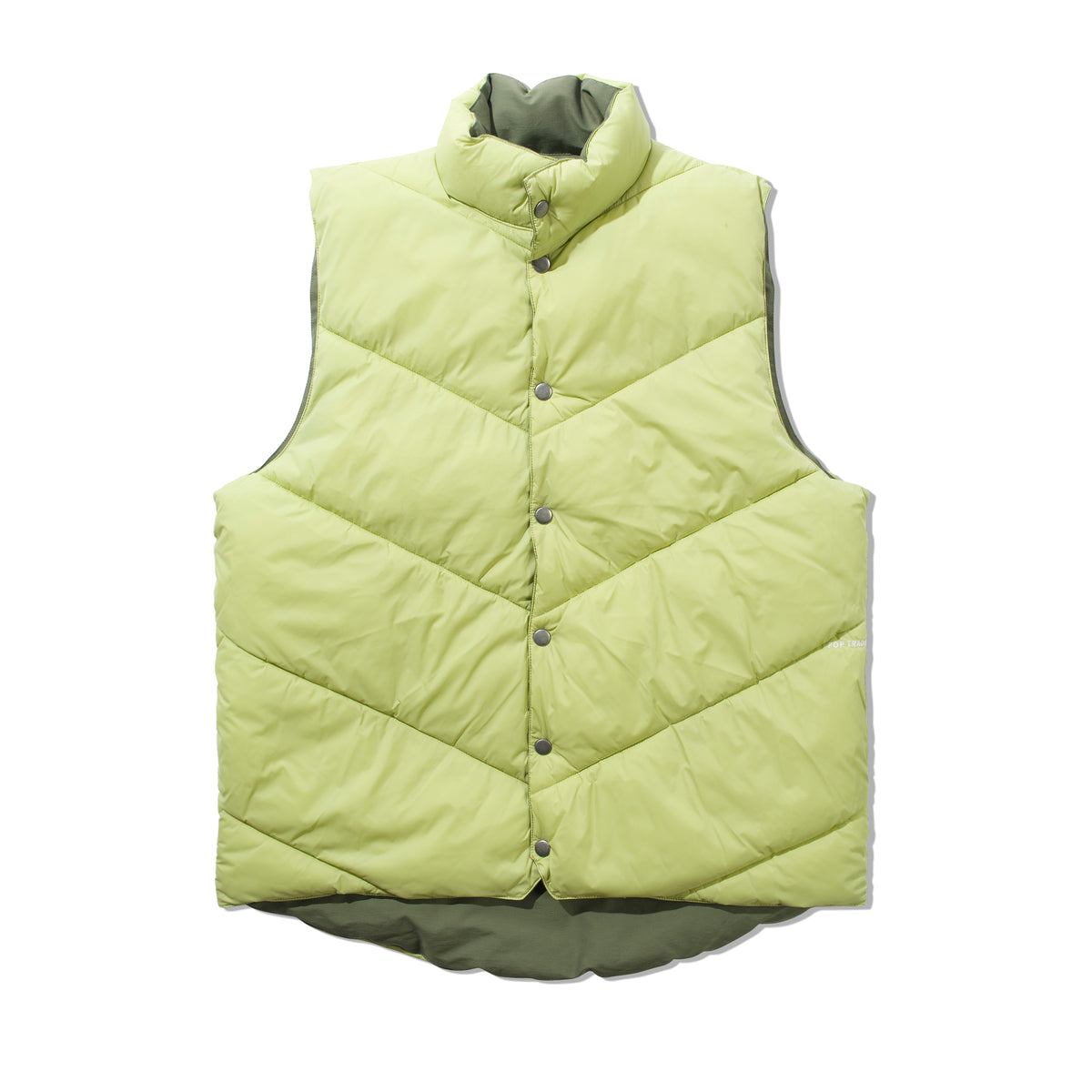 Quilted Reversible Vest , Four Leaf Clover