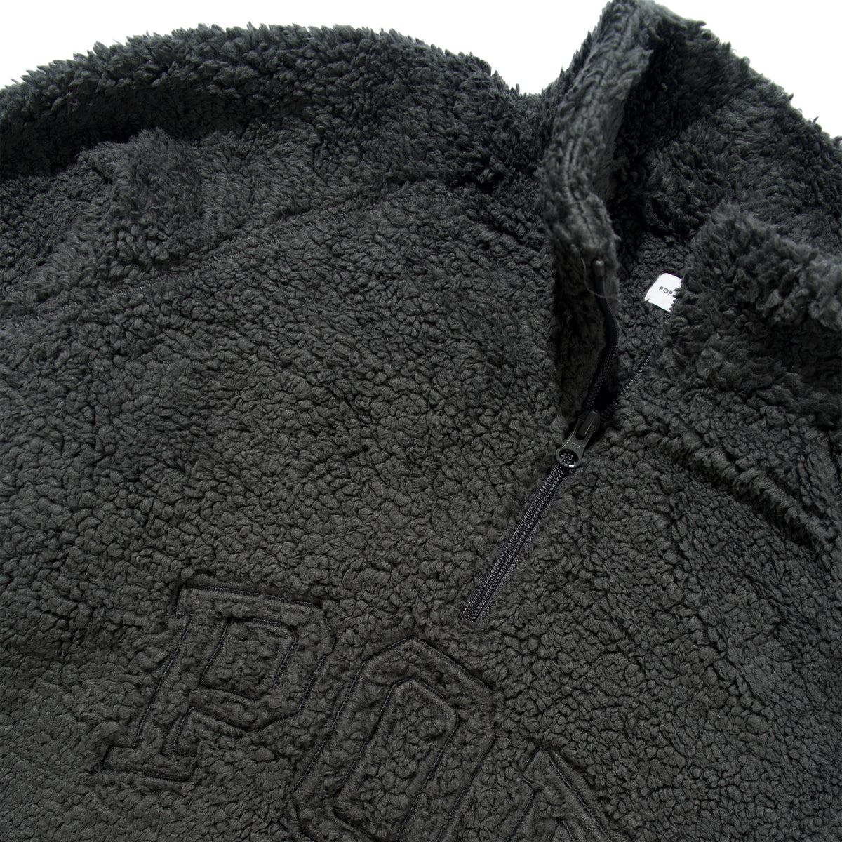 Arch Halfzip Fleece Sweat, Charcoal