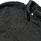 Arch Halfzip Fleece Sweat, Charcoal
