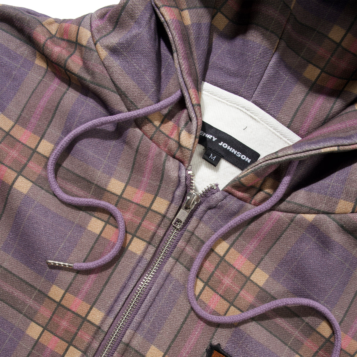 Shepherd Zip-Thru Pullover, Purple