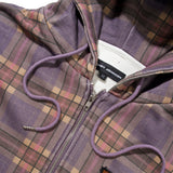 Shepherd Zip-Thru Pullover, Purple