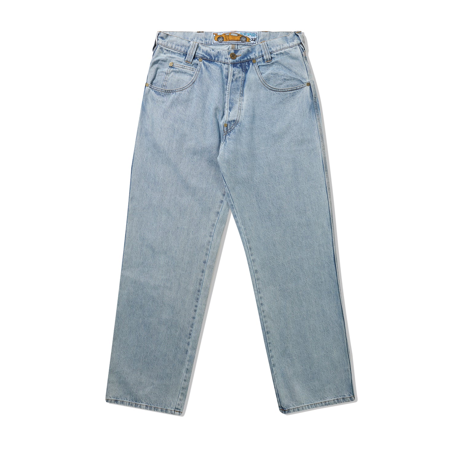 C-Star Flag Denim Jeans, Blue
