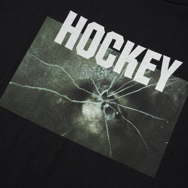 Hockey Thin Ice Tee, Black