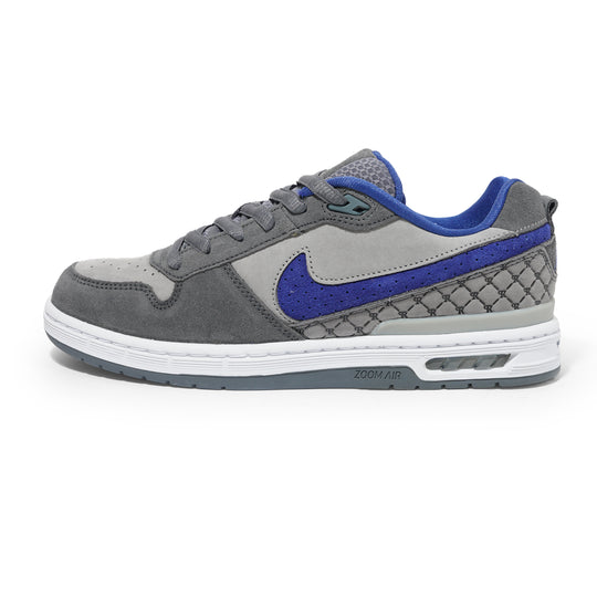 Nike SB Paul Rodriguez Zoom Air Low Dodgers, Flint Grey / Deep Royal Blue