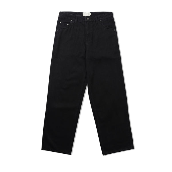 Dime Baggy Denim Jeans, Black