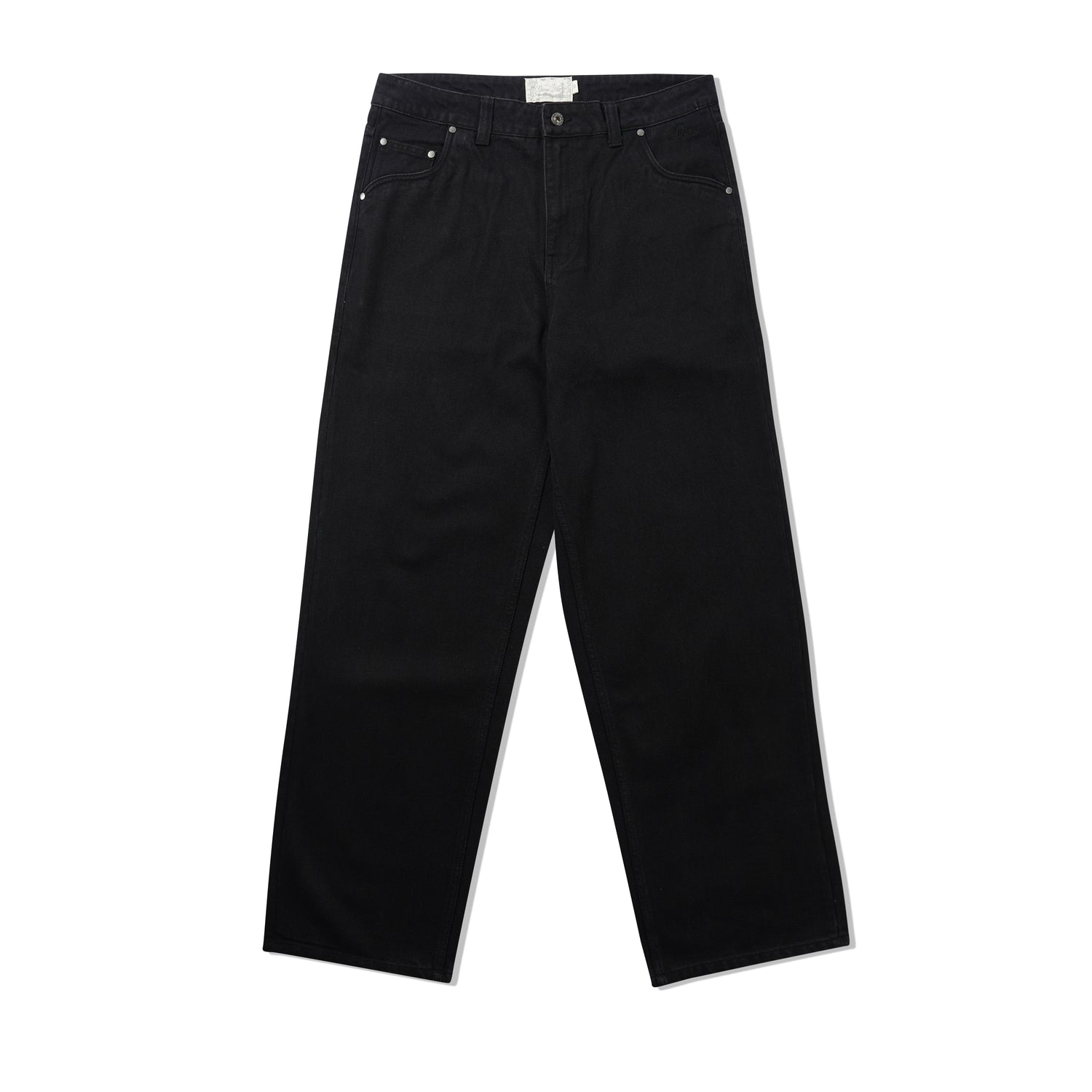 Baggy Denim Jeans, Black