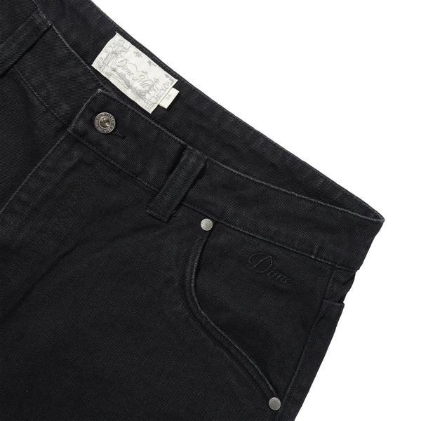 Dime Baggy Denim Jeans, Black