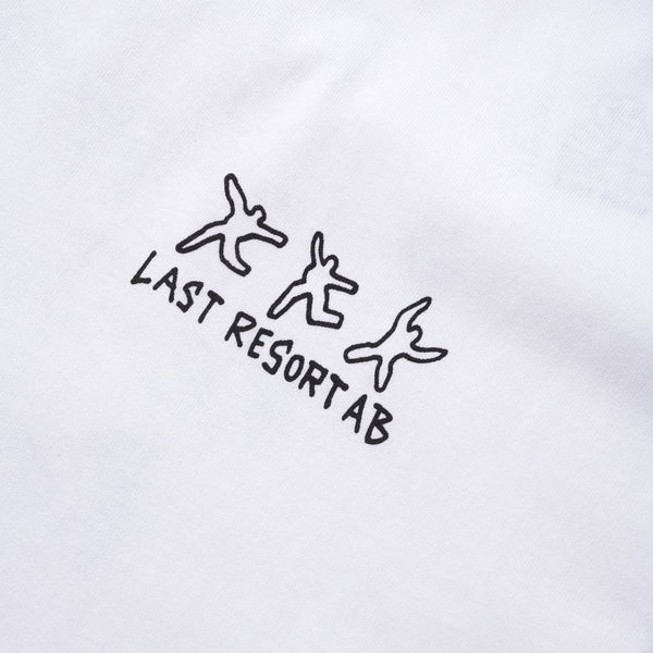 Last Resort AB Message Tee, White