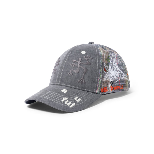 b.Eautiful Biyu Hat, Washed Black / Army Camo