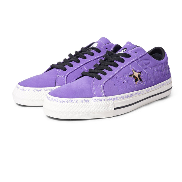 Converse Sean Pablo One Star, Wild Lilac / Black / Egret