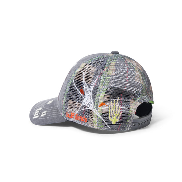 b.Eautiful Biyu Hat, Washed Black / Army Camo