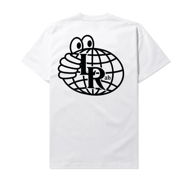 Last Resort AB Atlas Monogram Tee, White / Black