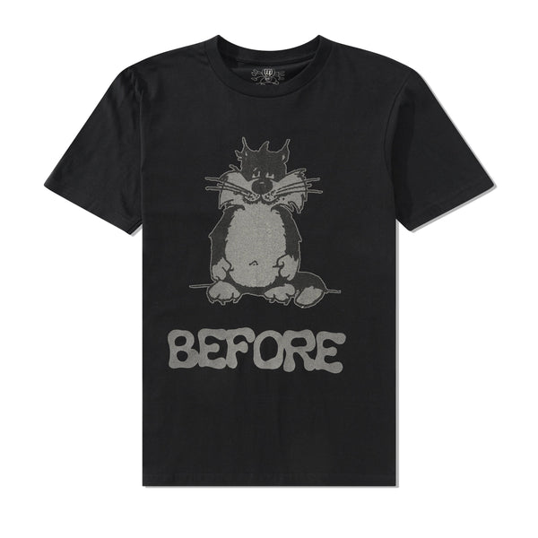 Static Before/After Tee, Black