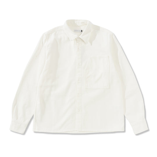 Button Overshirt, Off White