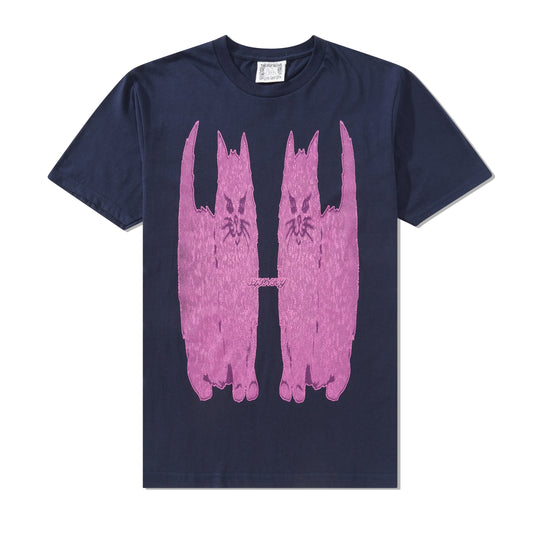 Cats Tee, Navy